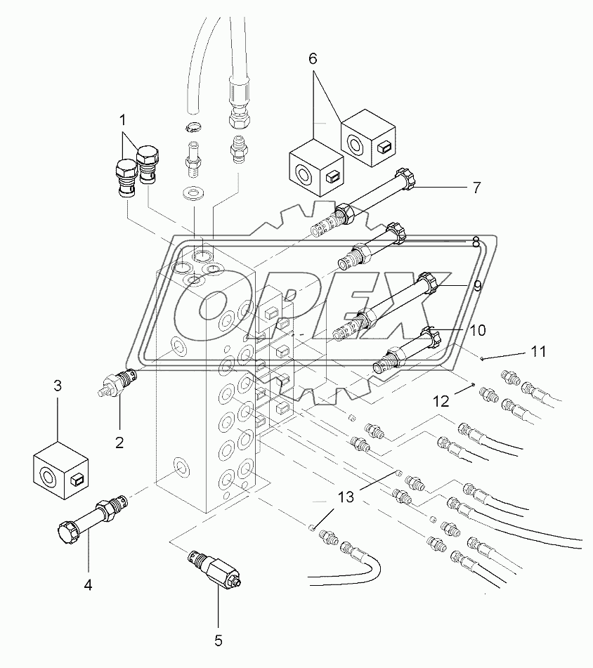 Valve Chest - From Serial Number 551510031