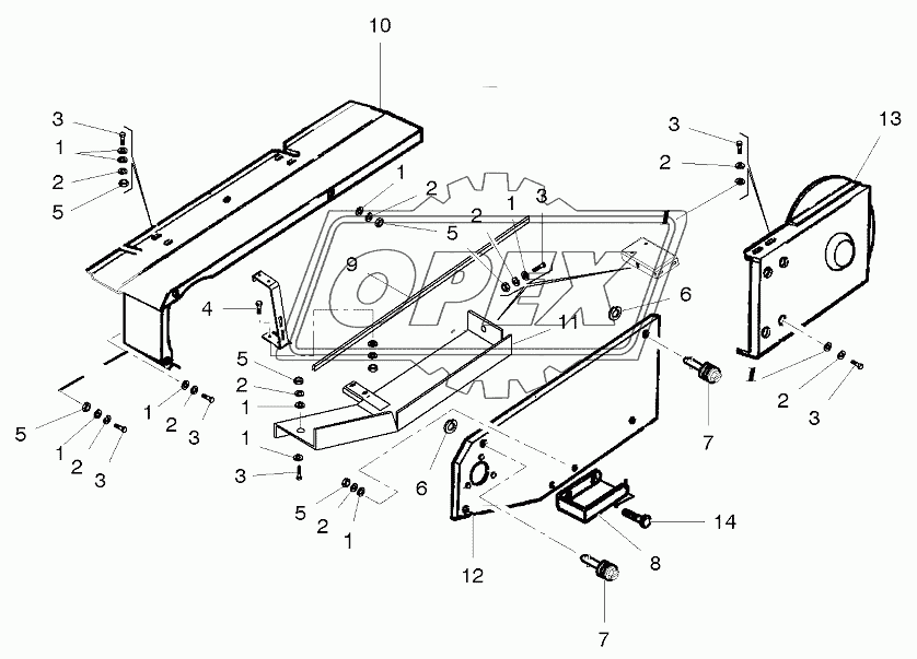 Front Elevator Standard - Guard