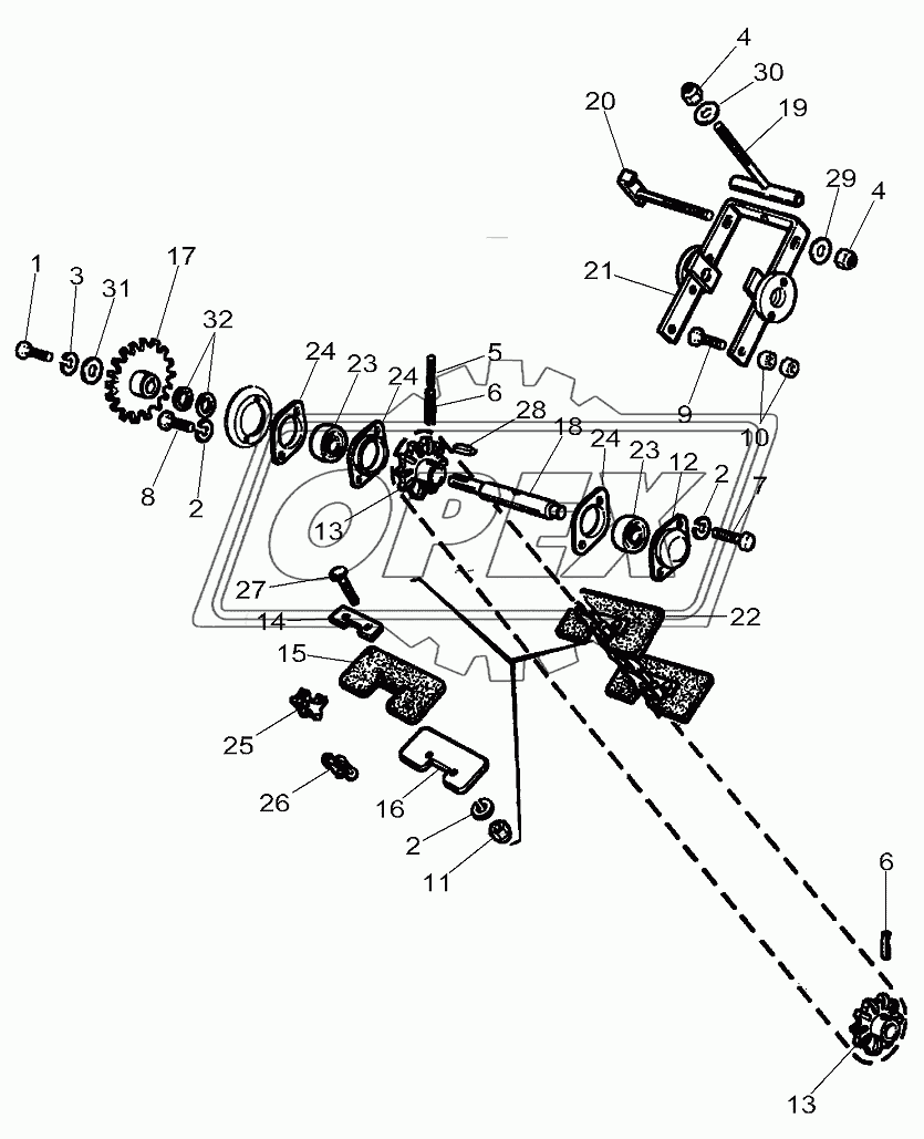 Grain Elevator Anthwear Chain