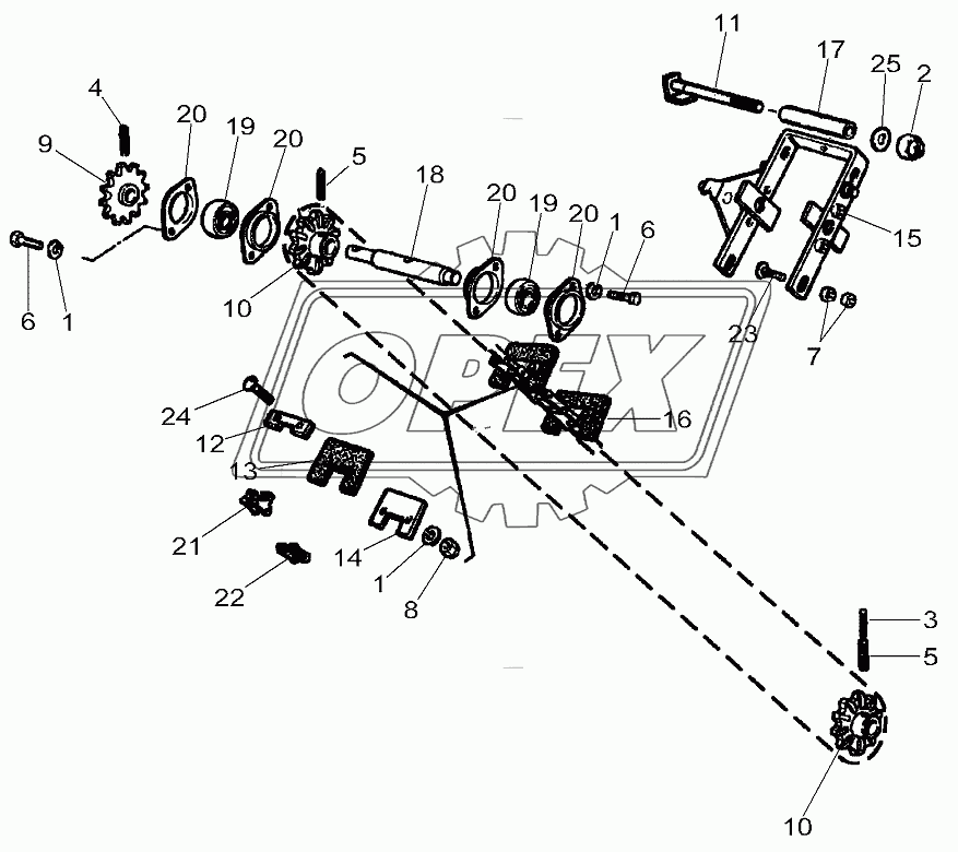 Tailings Elevator Anthwear Chain