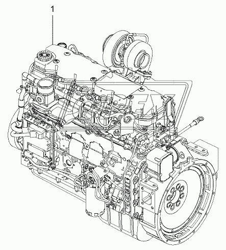 Engine Installation - From Serial Number 551510031