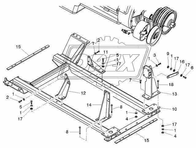 Engine Installation - Holder