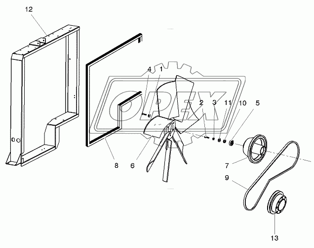 Engine Installation - Fan