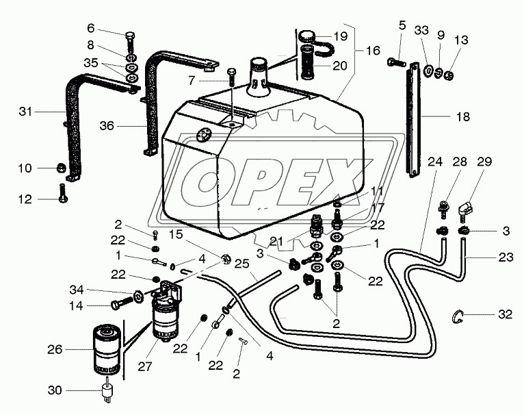 Fuel Tank - Up To 551510030