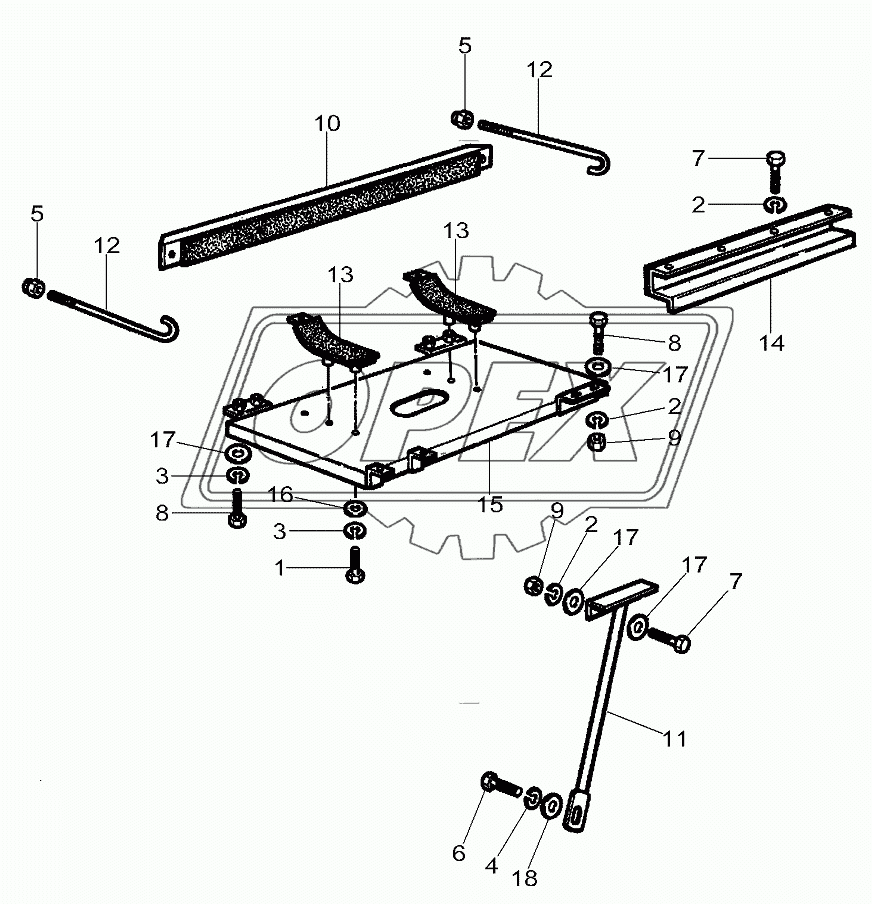 Fuel Tank - Holder