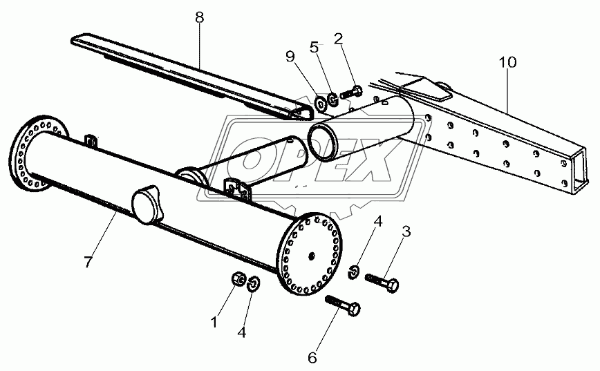 Rear Axle Support