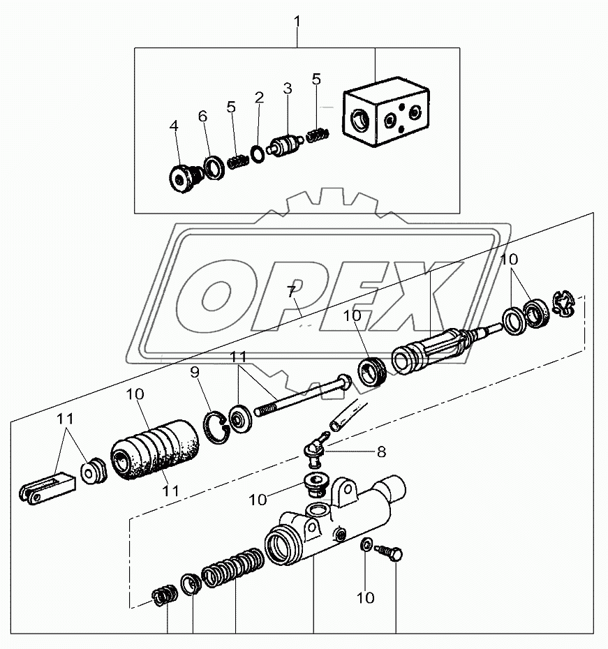 Pump Elements And Brake Compensation Valve