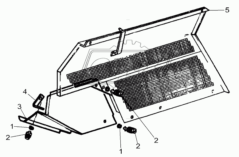 Chassis Crawler Tracks - 7 Rollers - Up To 551510026