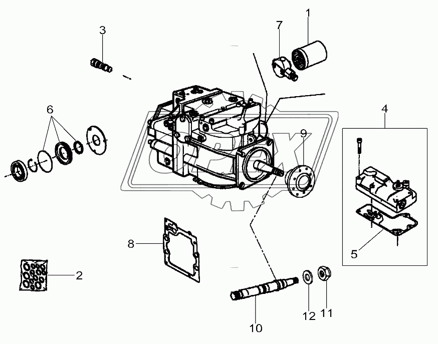 Hydrostatic Pump Elements