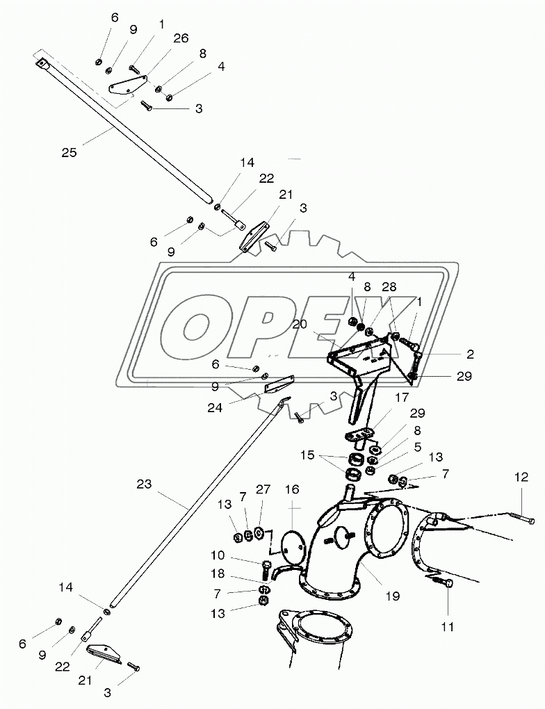 Grain Tank Unloading Vertical Tube 3