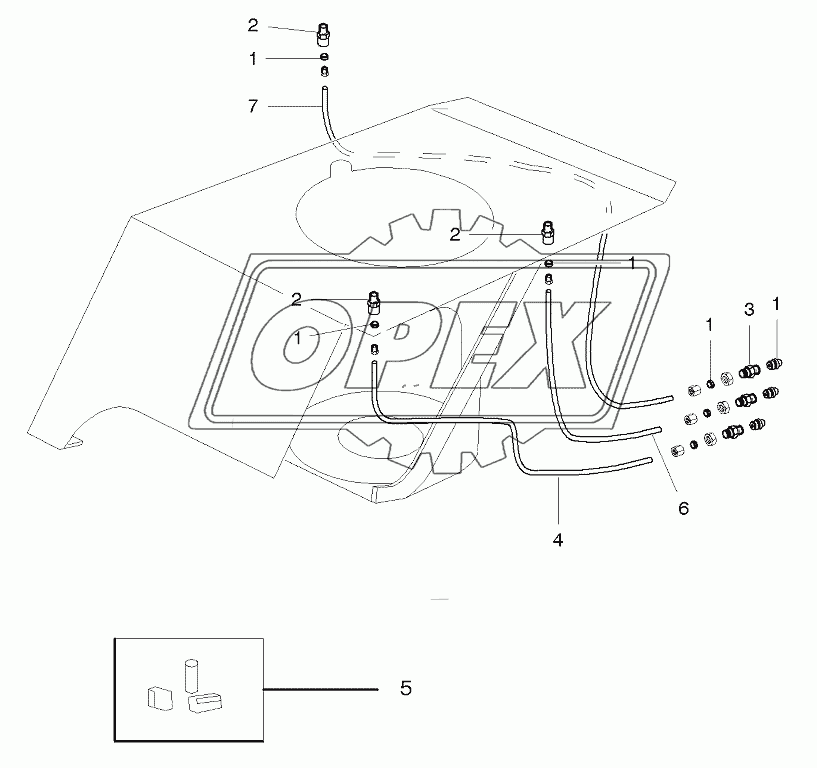 Grain Tank Unloading Vertical Tube 5