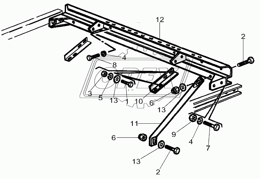 Engine Cover Supports