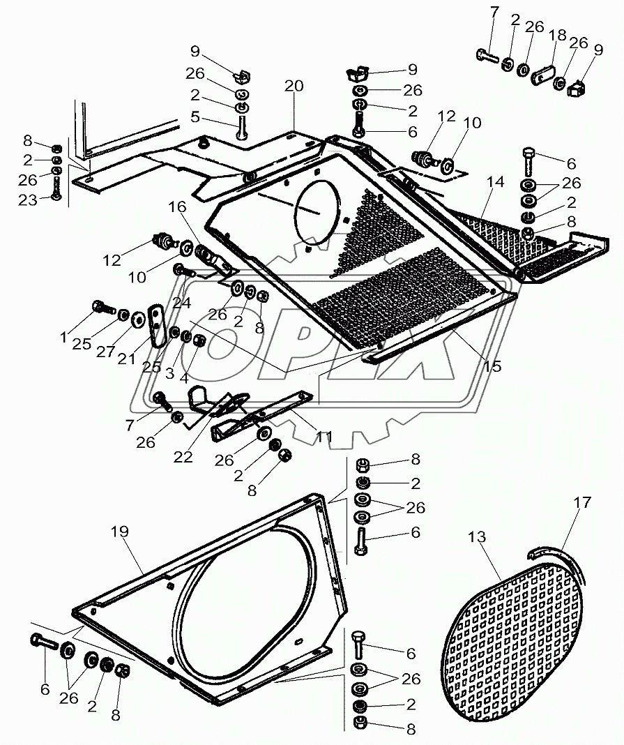 R.H. Side Wall Guard Up To 551510026