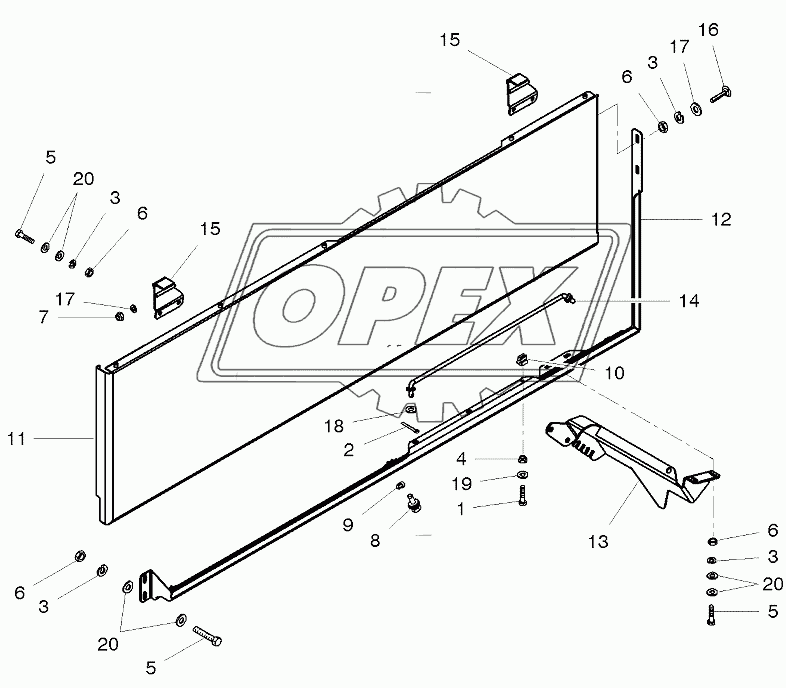 L.H. Side Wall Guard 1