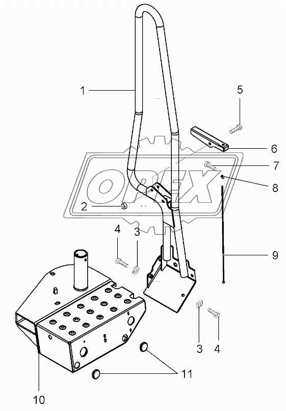 Ladder Footboard From Serial Number 551510027 1