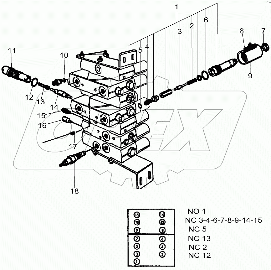 Valve-Chest Elements Up To 551510030