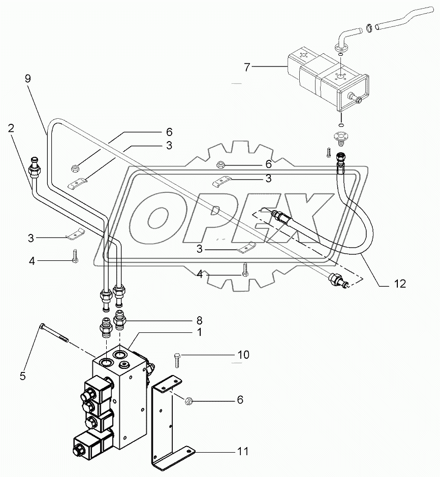 Valve Chest From Serial Number 551510031