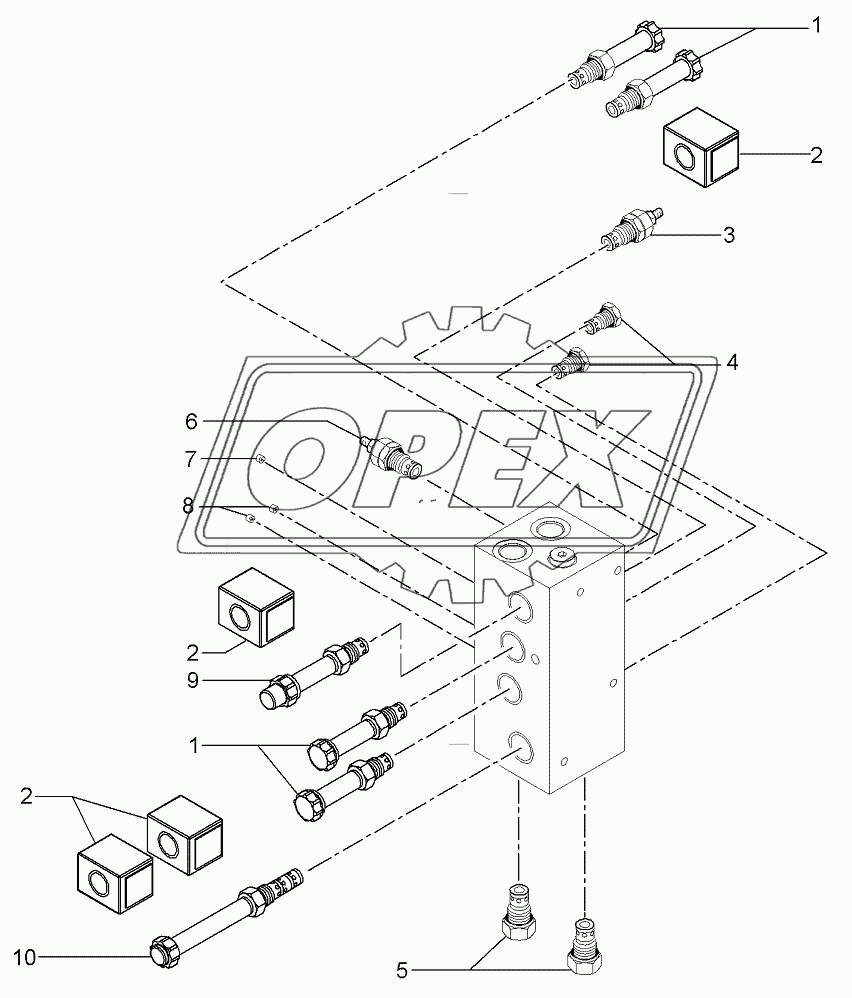 Valve-Chest Elements From Serial Number 551510031