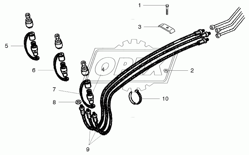 Reel Circuit Hydraulic