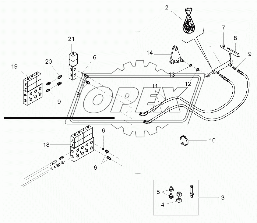 Straw Chopper Transmission - Up To 551510030