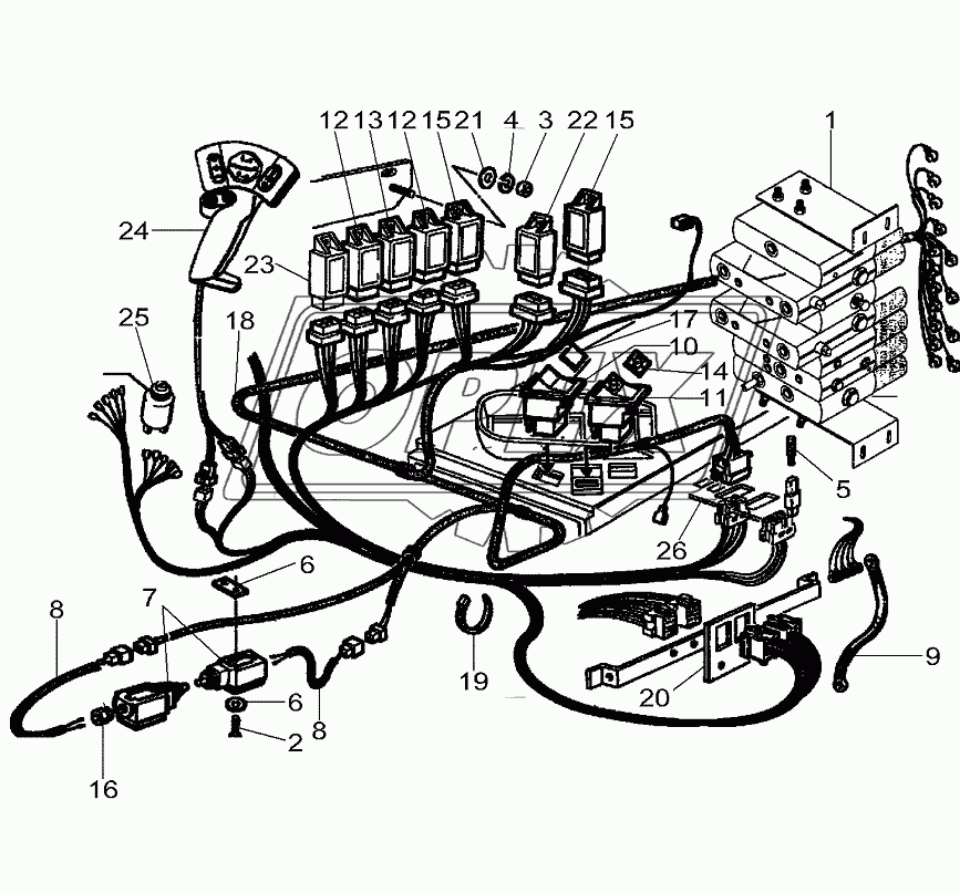 Valve-Chest Control Circuits Up To 551510030 1