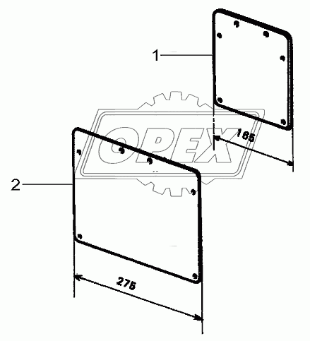 Number Plate Holder