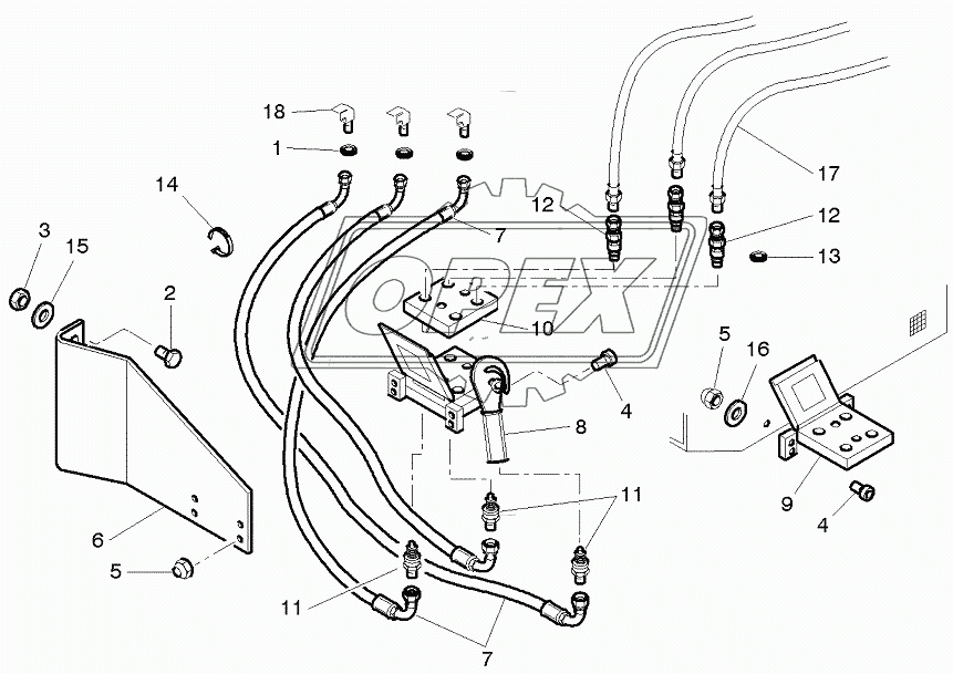 Cutting Table Block Quick Release Coupling