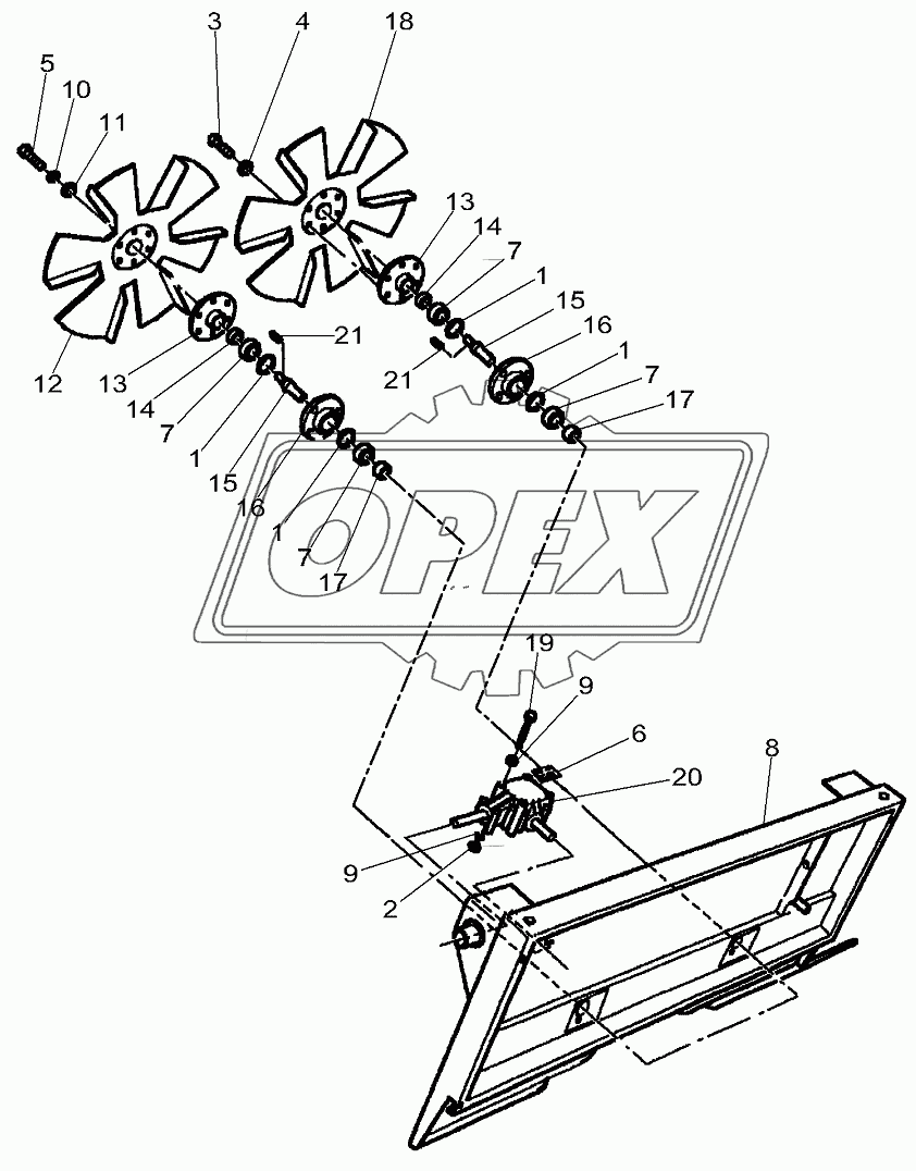 Chaff Spreader Chassis