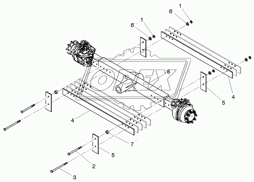 Ballast Weight On Rear Axle 4wd