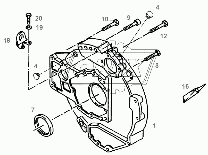 FLYWHEEL HOUSING 2