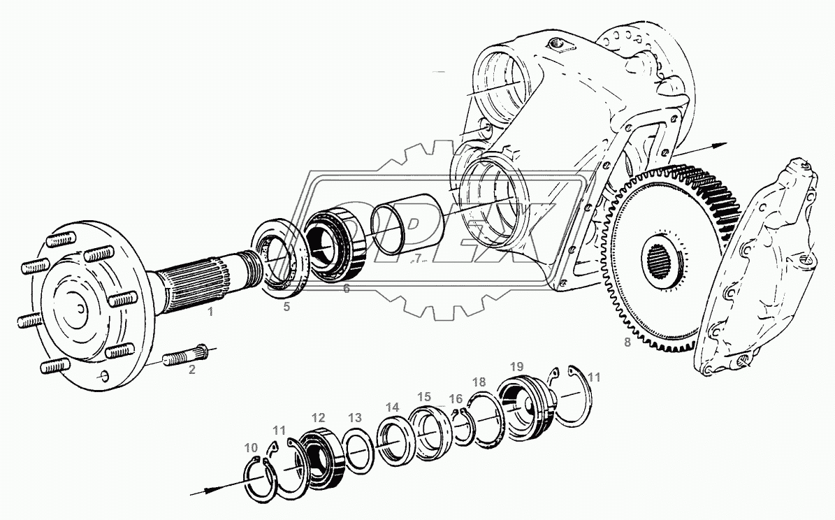 REAR AXLE SHAFT 2