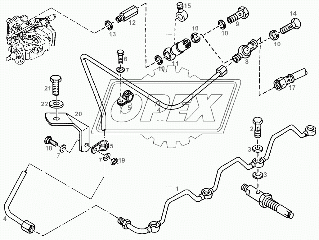 LEAK OIL LINE