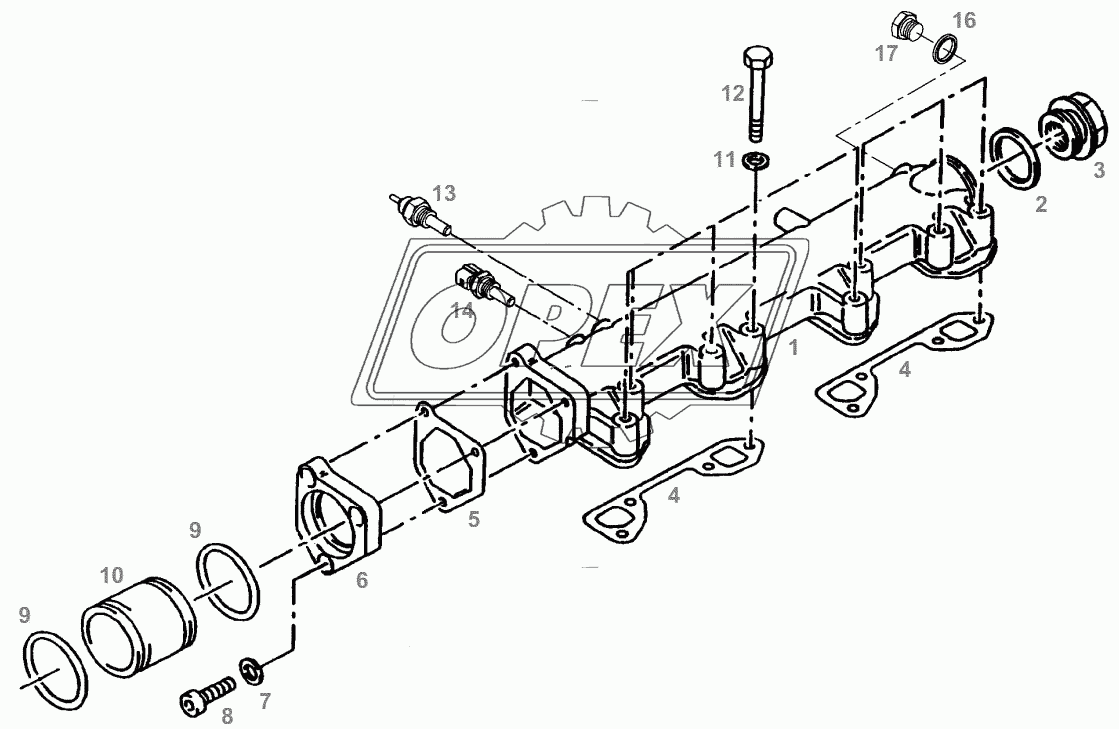 COLL. WATER PIPING