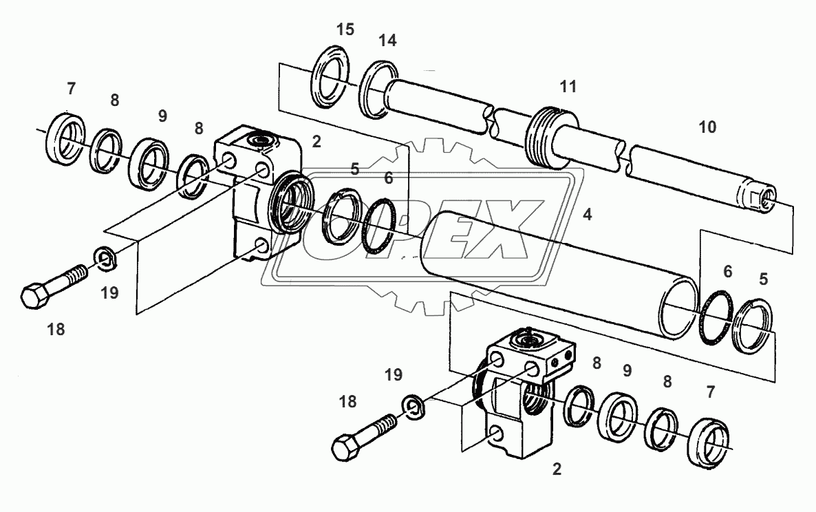 STEERING CYLINDER 3