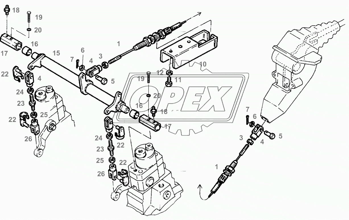 HAND BRAKE ACTUATING 2