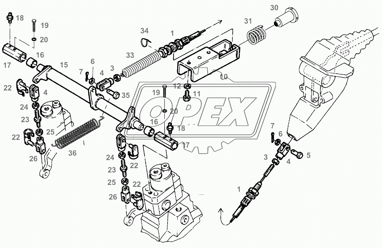 HAND BRAKE ACTUATING 3