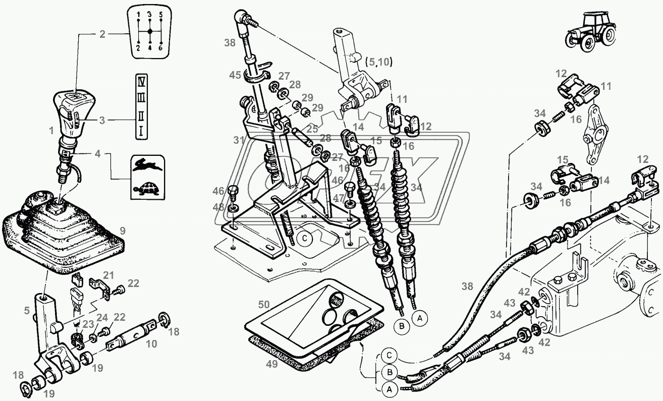 SHIFT LEVER 2