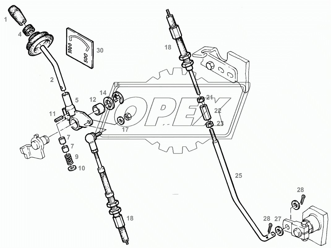 P.T.O. ACTUATING 3