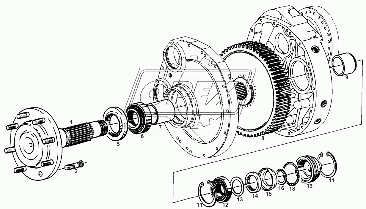 REAR AXLE SHAFT 1