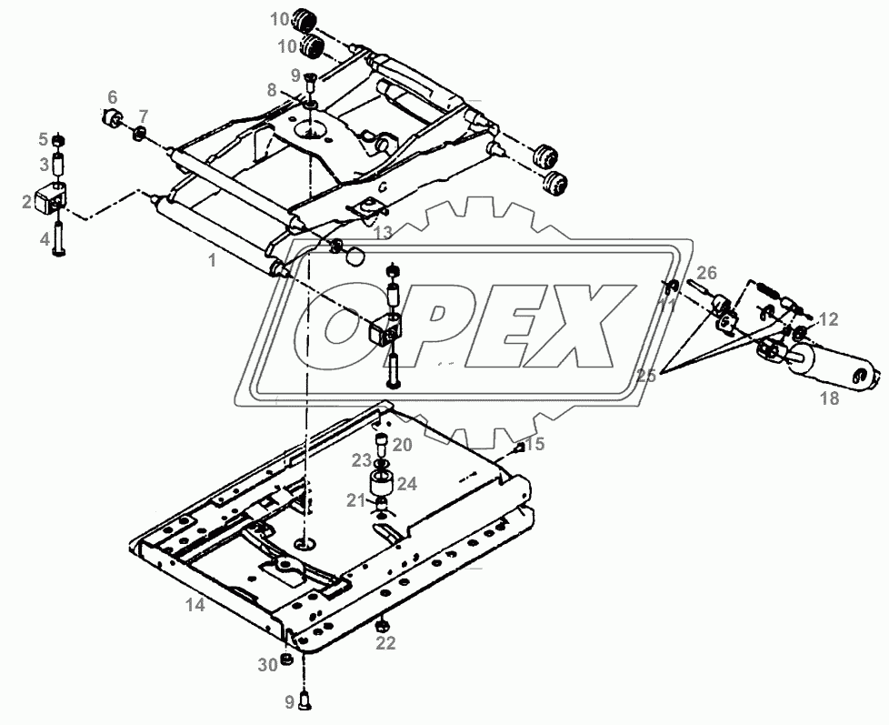 SEAT SPRING ASSY 2