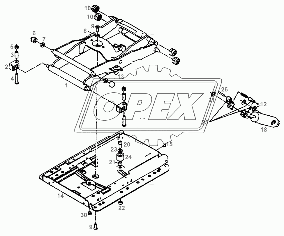 SEAT SPRING ASSY 3