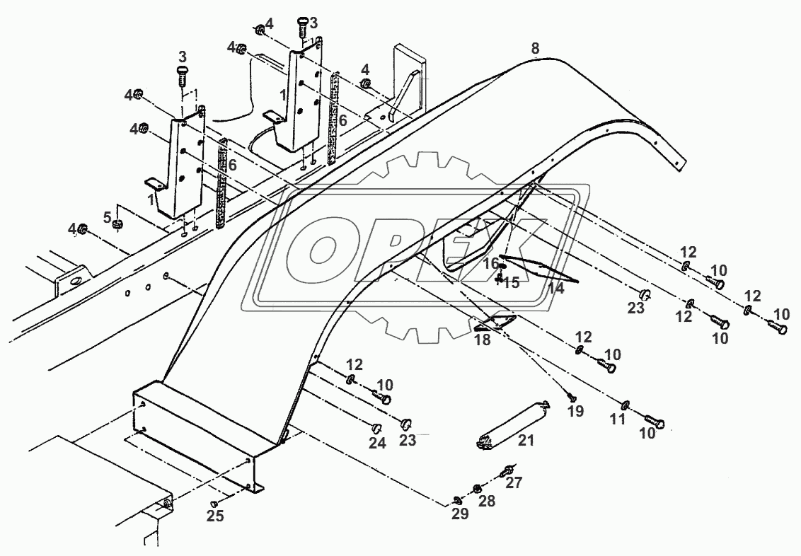 MUDGUARD REAR 1