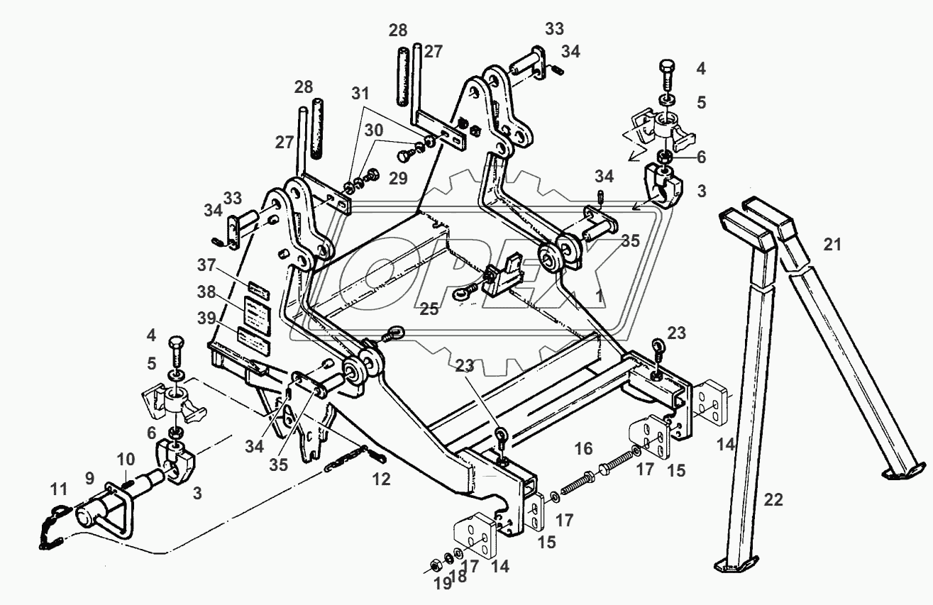 MOUNTING FRAME 1