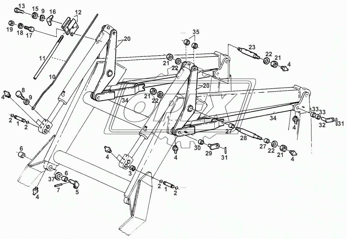 PARALLELOGR.MOUNTING 2