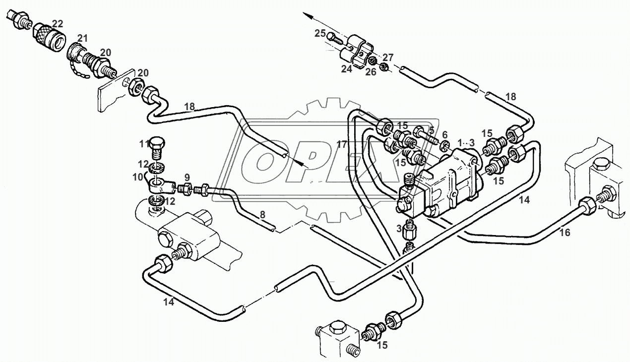 PIPES HD.TRAIL.BRAKE 1