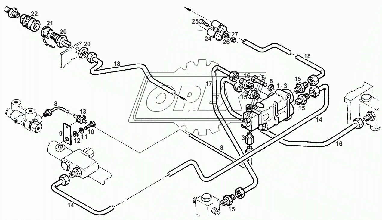 PIPES HD.TRAIL.BRAKE 2