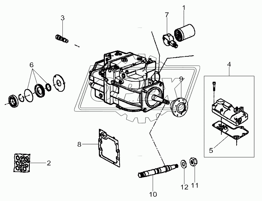 Hydrostatic Pump Elements