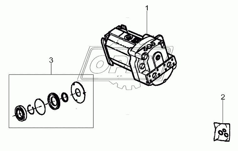 Hydrostatic Motor Elements