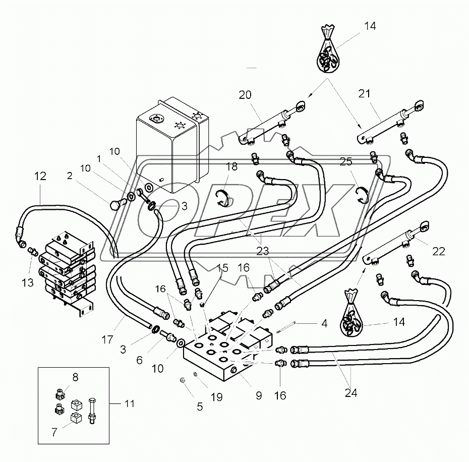 Oil Tank Up To 563010119