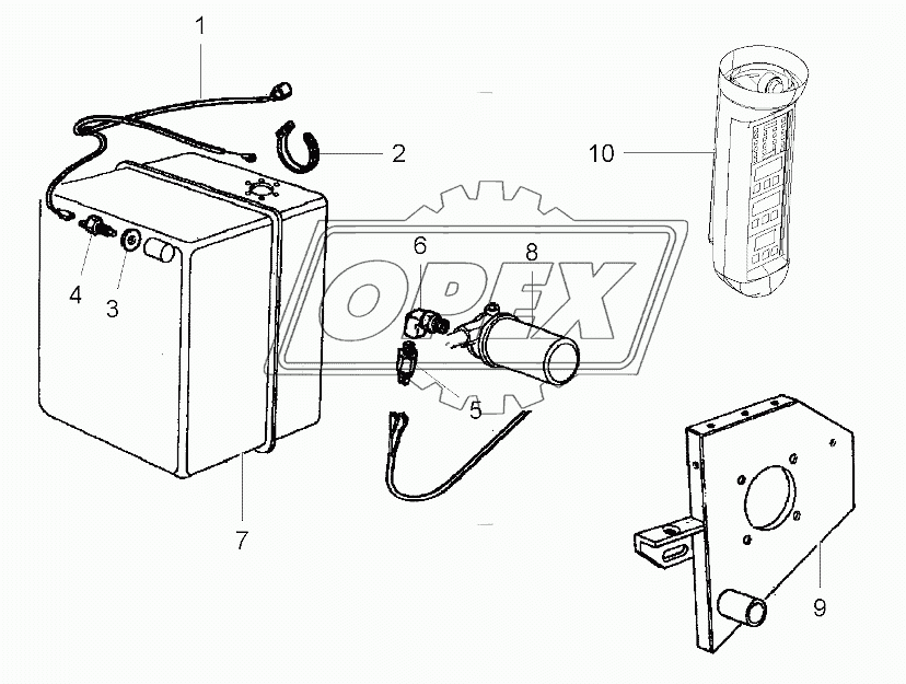 Multifunction Lever For Hydrostatic Transmission